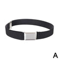 Adjustable Belt With For Kids Children Stretch Elastic Canvas Waistband Boys Girls Easy Buckles Pants Trousers Strap Belt