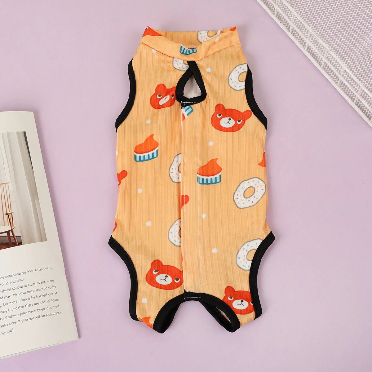 Cat Dog Anti-Licking Vest Pet Care Clothing Kitten Weaning Sterilization Suit High Elastic Surgery After Recovery Care Clothing