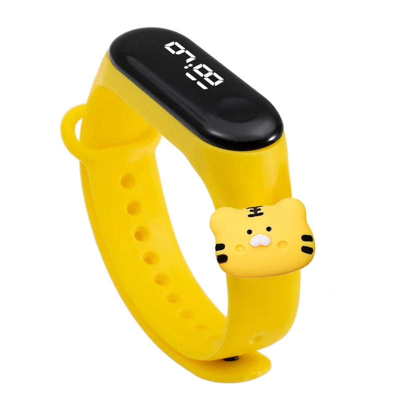 Fashion Children Watches For Boys Girls Electronic Bracelet Sports Touch LED Cartoon Doll Kids Watch Women Waterproof Clock