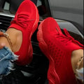 Women's Sneakers Breathable Casual Women Socks Shoes Lace Up Ladies Flats Female Spring Vulcanized Running Zapatillas De Mujer