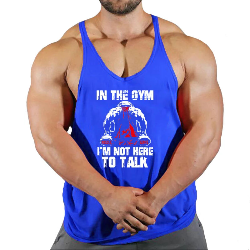 Summer New Men's Casual Muscle Tank Top Cotton Underwear Sleeveless Solid Breathable Round Neck Outdoor Fitness Tank Top Vest