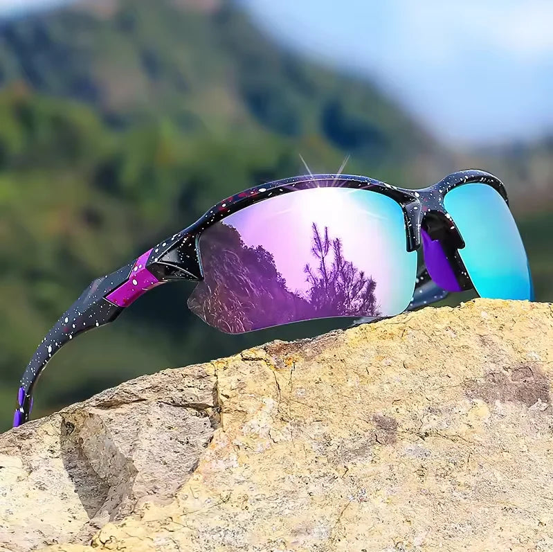 A Pair of Semi-Rimless, Trendy and Stylish Glasses for Women, Suitable for Vacations, Parties, Music Festivals, Shopping and Oth