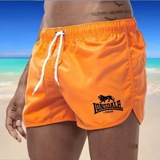 Men's swimwear, beach waterproof shorts, surfboard, men's clothing, swimwear, swimming, sports beach fashion, sexy, summer
