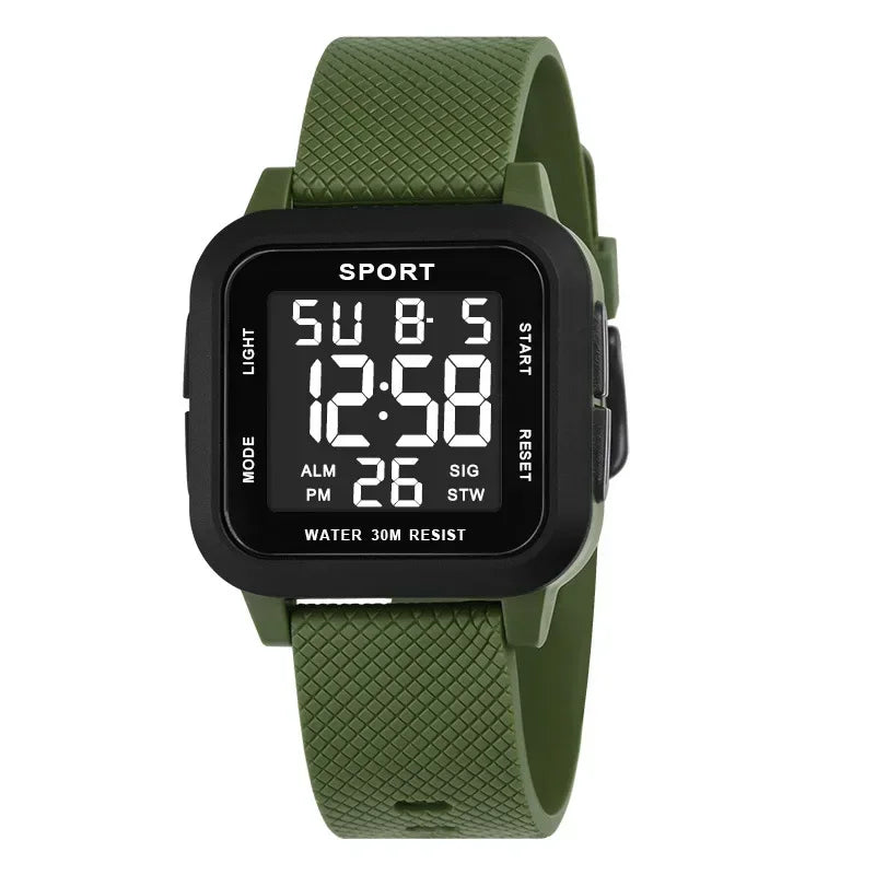 Sports Watches for Men Electronic Watch Digital Retro Style Clock Men Male Reloj Hombre Students Sports Watch Relogio Masculino