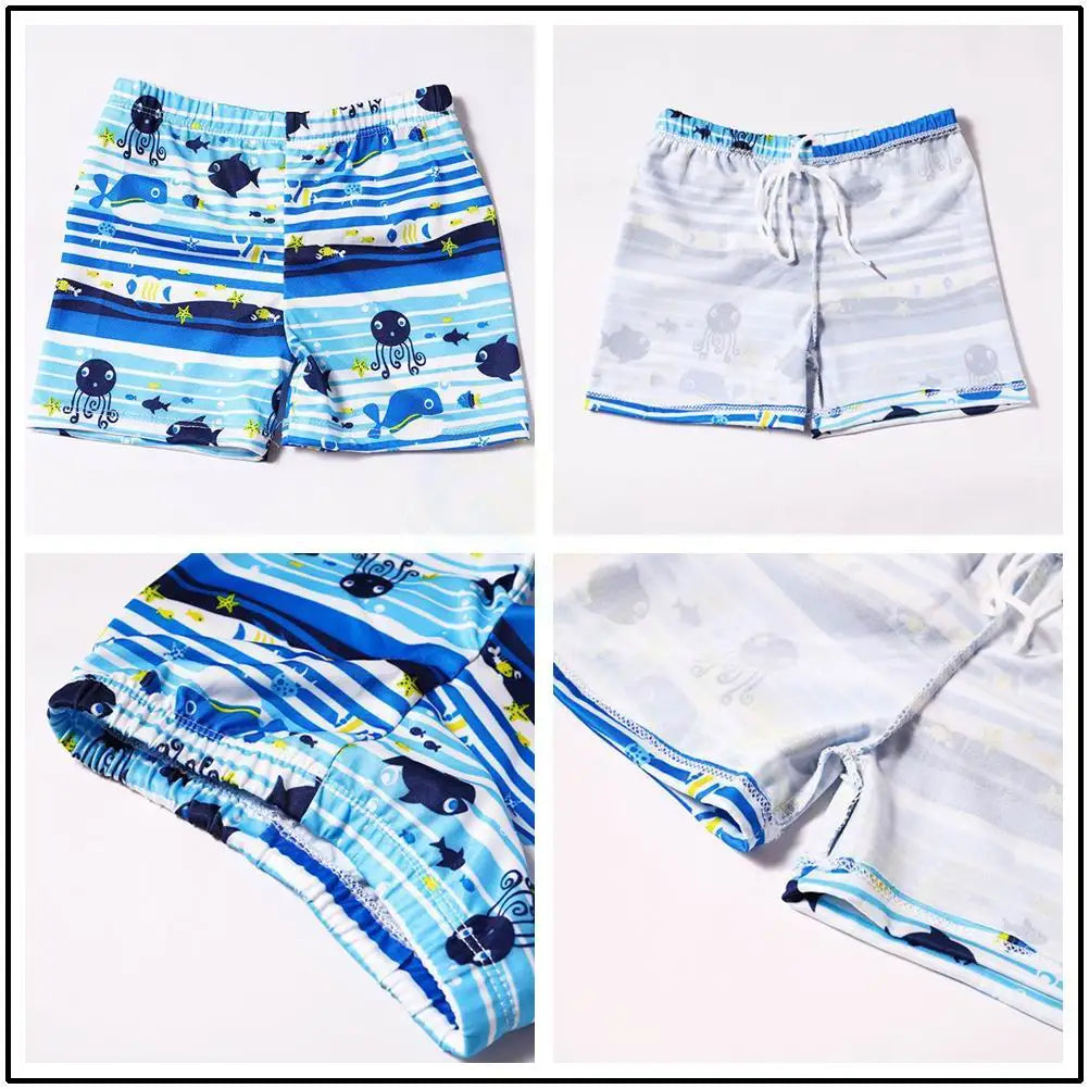 Boys Swimming Shorts Cartoon Swimwear Bathing Suit Trunks Children Swim Beach Wear Briefs Swimsuit Beachwear for 1-4years old
