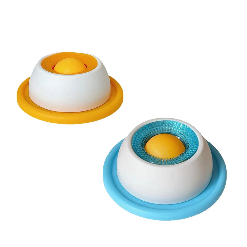 Pet Lick Mat Slow Feeder for Dogs & Cats Pet Slow Food Dispenser Dog Feeding Food Training Promote Dental Health Dog Licking Toy