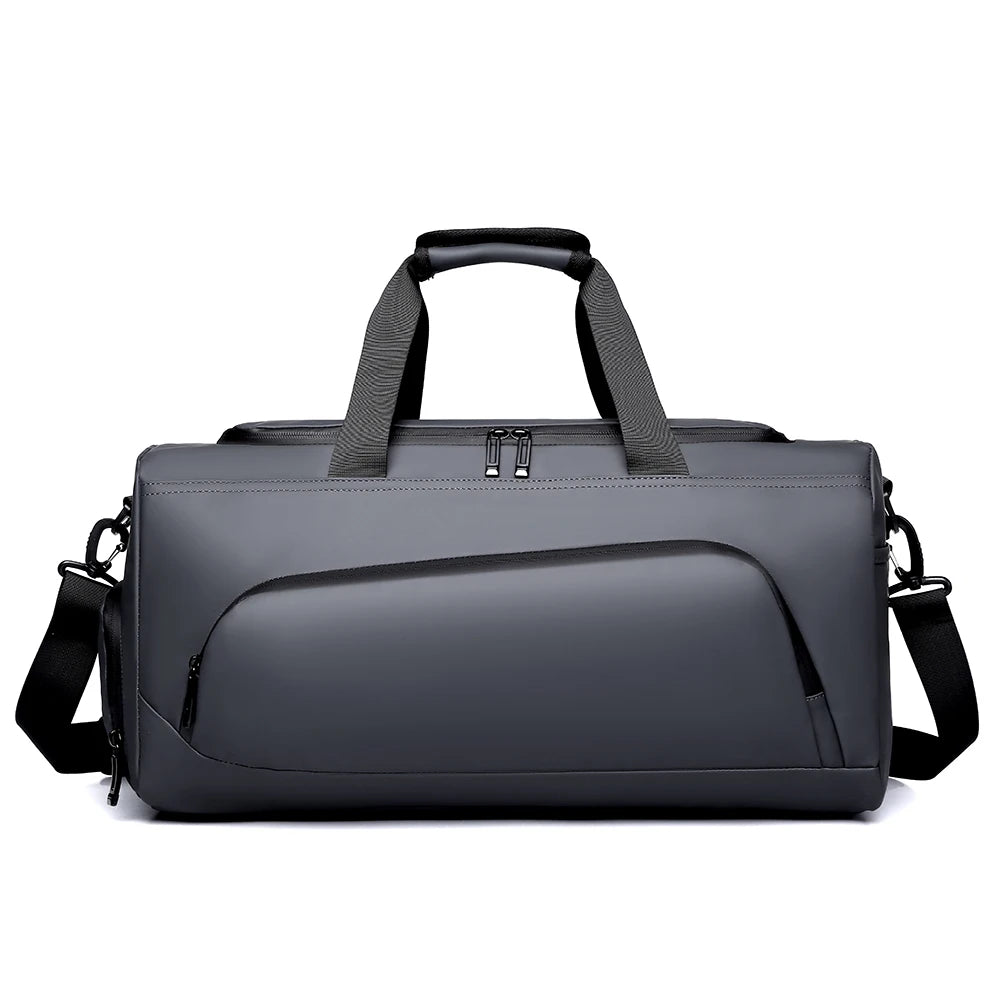 Sports Gym Bag, Large Capacity Handbag,Portable Travel Duffel Bag, Multi-compartment With Shoes Storage,Perfect For Vacation