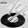 2.8M Kids Jump Rope Transparent Handle Racing Sports Equipment for Children's Physical Fitness Training