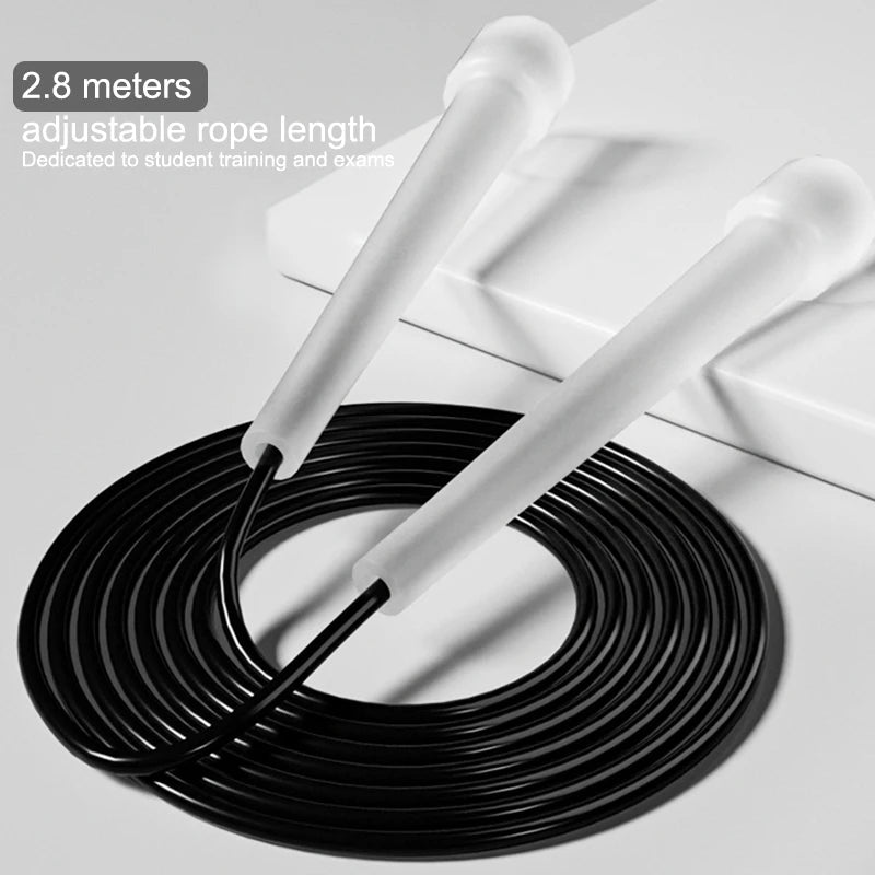 2.8M Kids Jump Rope Transparent Handle Racing Sports Equipment for Children's Physical Fitness Training