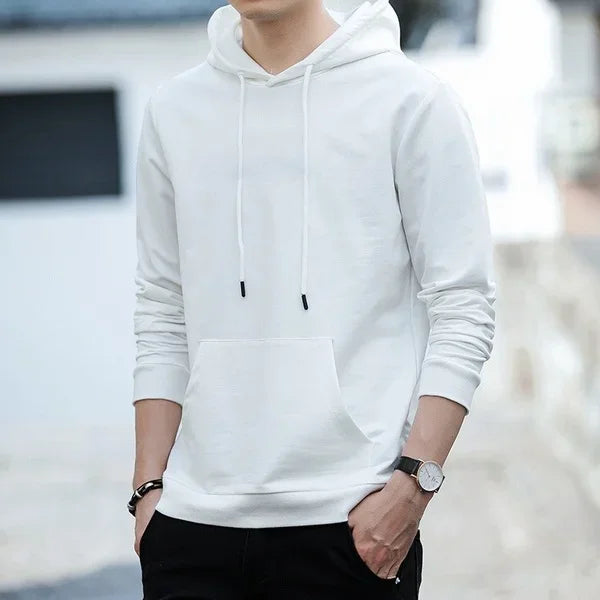 Hoodies New Men Harajuku Hooded Sweatshirts Casual All-match Pullover Streetwear Sweater Fashion Clothing Sweatshirt Hoodie