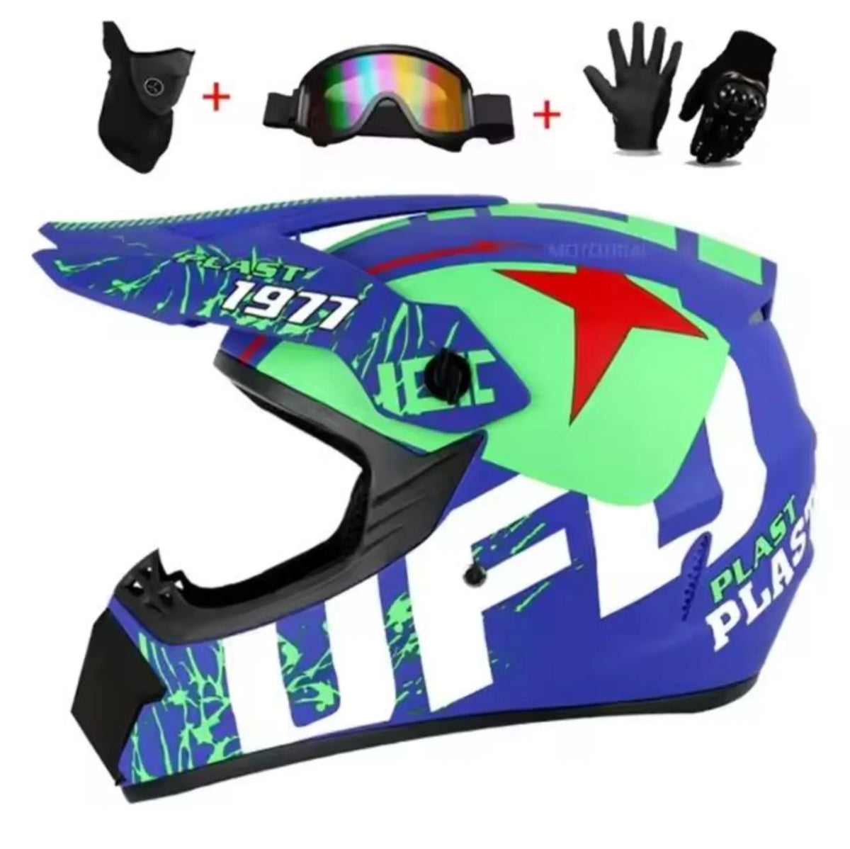 Need Kids Gear? Youth Motorcycle Helmet Off-Road Dirt Bike ATV DH Cross Go-kart Capacete DOT