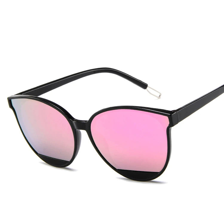New 2020 Fashion Sunglasses Women Vintage Eyeglasses Black Pink Sun Glasses Mirror Classic Retro Oculos De Sol Feminino UV400
