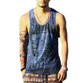 Grey Men Tank Top Casual Fitness Singlets Brand Mens Sleeveless Gasp Hip Hop Vest Elephant Print Cotton undershirt 2019 Vintage