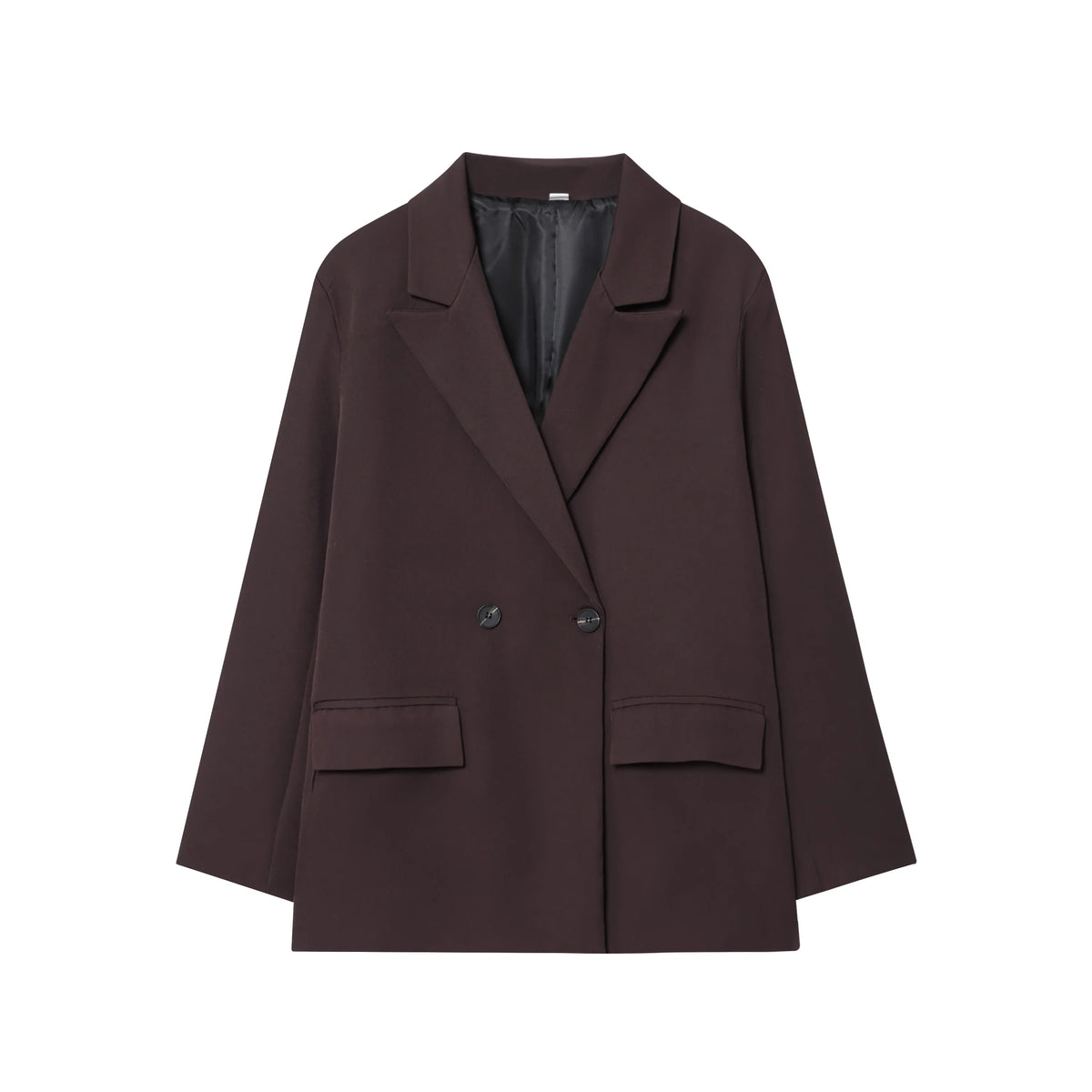 KONDALA Vintage Office Lady Chic Blazer Women V Neck Long Sleeve Pockets Loose Jacket Fashion 2026 Spring Summer Elegant Outwear