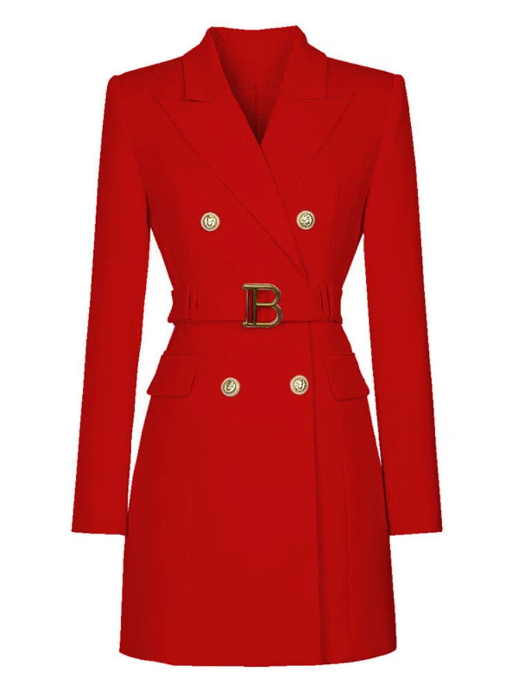 New in Spring Autumn Women‘s Fashion Jacket Women Geometric Elegant Dress Coats Lady Women Slim Office Blazer Women Clothing