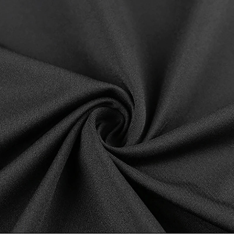 Turtleneck  Short Sleeve T-shirts Mens Summer Compression Shirts Elastic Quick Dry Sports Tees Tops Fitness Gym T Shirt