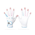 Golf Women's Gloves Contrast Color Sports Gloves Breathable Wearable Anti Slip MIttens Soft Right Left Hand Golf Handcover