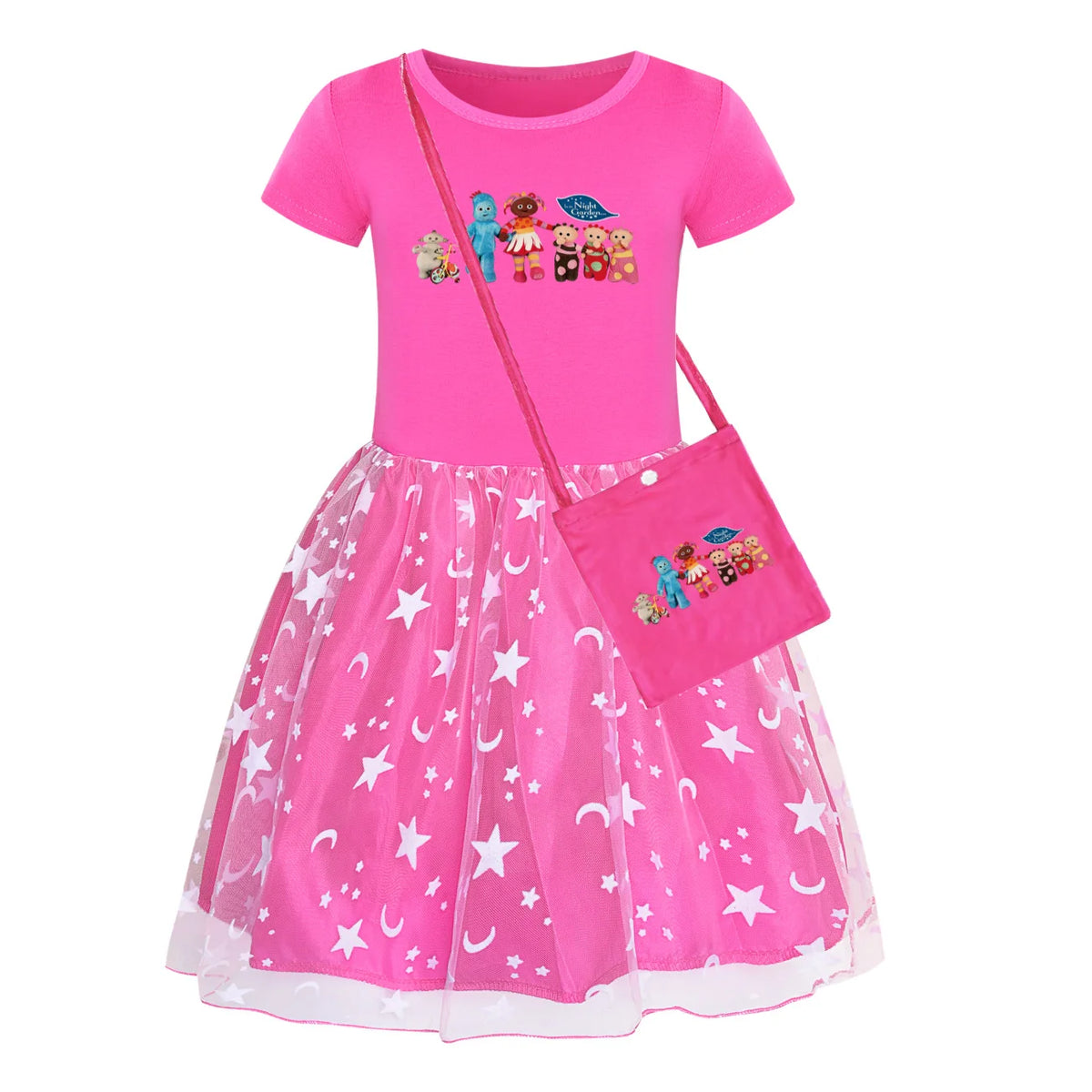 In The Night Garden vestido Kids Carnival Cosplay Dress Baby Girls Lace Casual Dresses Children Birthday Party Halloween Costume