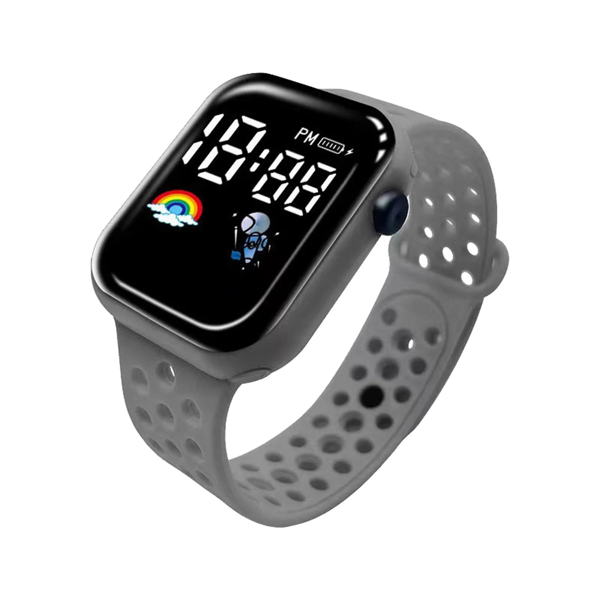LED Digital Watch For Kids Boys Sports Waterproof Watches Girls Silicone Digital Watch Casual Childrens Electronic Reloj