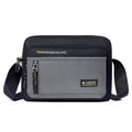 Fashion Men Crossbody Bag Single Shoulder Bags Big Capacity Storage Bag Multi-Pockets Business Crossbody Bags for Work Traveling