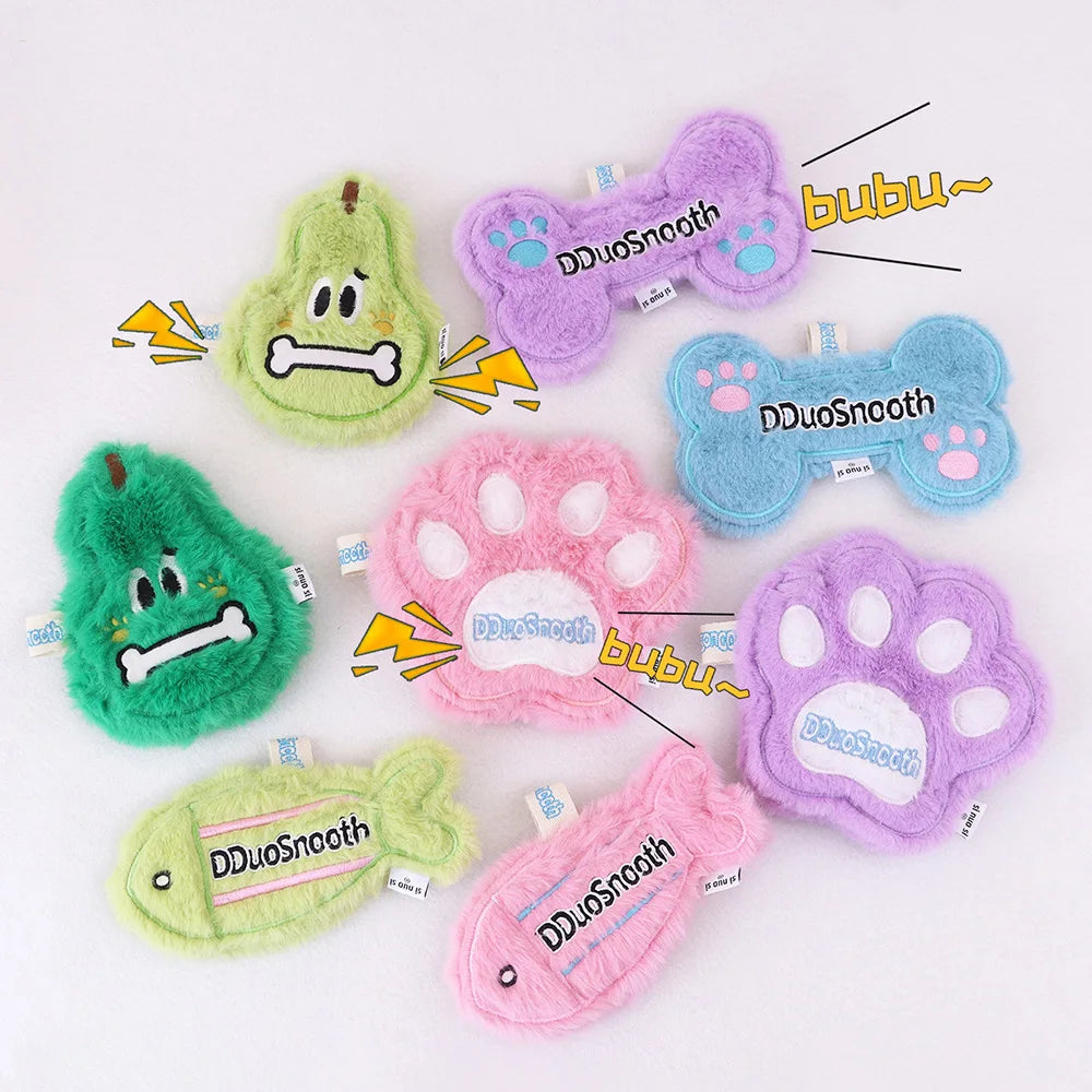 Pet Sound Toys , Fun Plush Sound-making Toy Set, Dog Biting And Entertaining Interactive Tooth-grinding