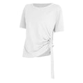 Sports Blouses Woman Dance Sports Practice Clothes Loose Fit Top for Fitness Female Short Sleeve Tee Training T-shirt for Women