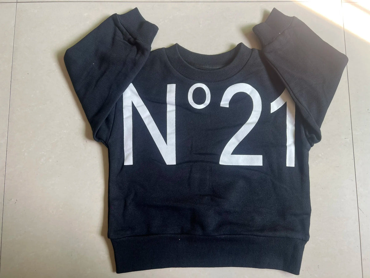 kids sweatshirts aw26 boys girls cute print long sleeve  princess sweater dress clothing sets