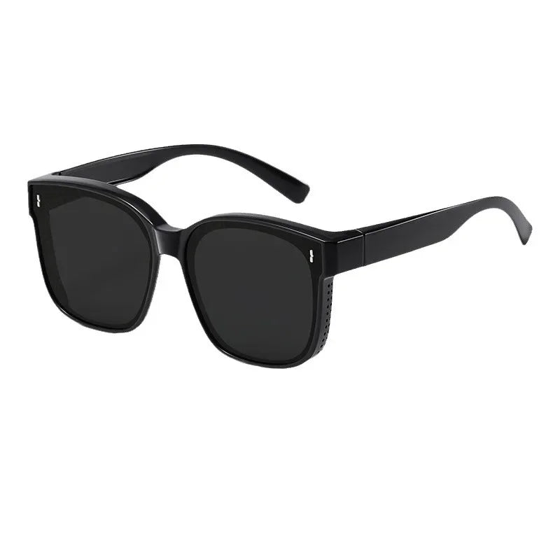 Sunglasses Fit Over Glasses, Polarized 100 percent UV Protection Wrap-around Sunglasses for Women Driving