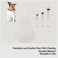 Silicone Pet Feeding Nipple Small Animals Feeding Pacifier Universal Pet Milk Feeder For Kittens Puppies Rabbits