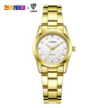 LIEBIG L4005 Fashion Golden Quartz Watches Women Luxury Full Steel Strap Waterproof Girls Wristwatch Ladies Clock Relogio Hombre