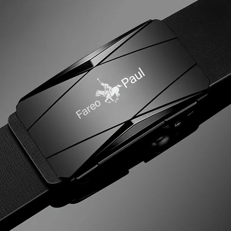 Men's Belt Fashin Belts For Men Casual Automatic Buckle Strap Bussiness PU Leather Pants Belt